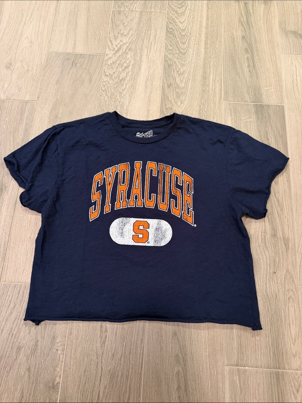 The Original Retro Brand Syracuse Women’s Navy Graphic Tee Size S